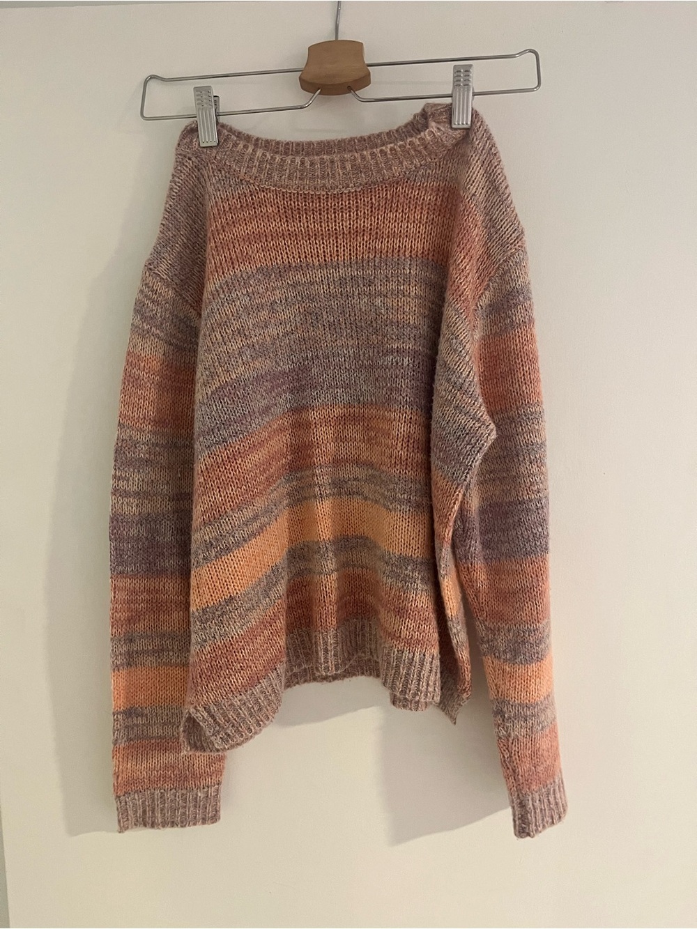 Mi Ami Striped Crewneck Sweater